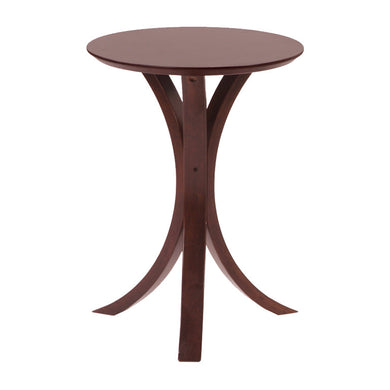 脚線美が美しい…丸型サイドテーブル/BR
