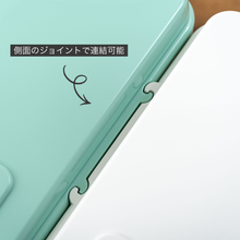画像をギャラリービューアに読み込む, 片手でスムーズに開閉できるニュアンスカラーのゴミ箱