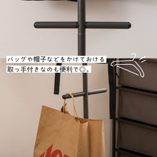 画像をギャラリービューアに読み込む, 家中どこにでも置ける立て掛け式収納ハンガーラック/DGY
