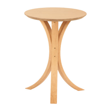 脚線美が美しい…丸型サイドテーブル/NA