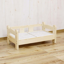画像をギャラリービューアに読み込む, 木材の質感があたたかみを感じる北欧風ペット用ベッド（1段）/NA
