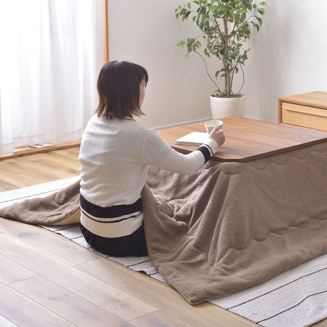 心地よいさらふわ感で極上のやすらぎこたつ布団(正方形)/CBR‐【公式 