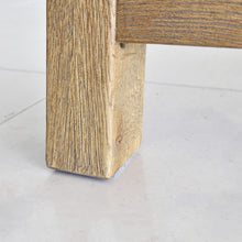 画像をギャラリービューアに読み込む, 木の質感を感じるオーク古材のダイニングテーブル（幅160）
